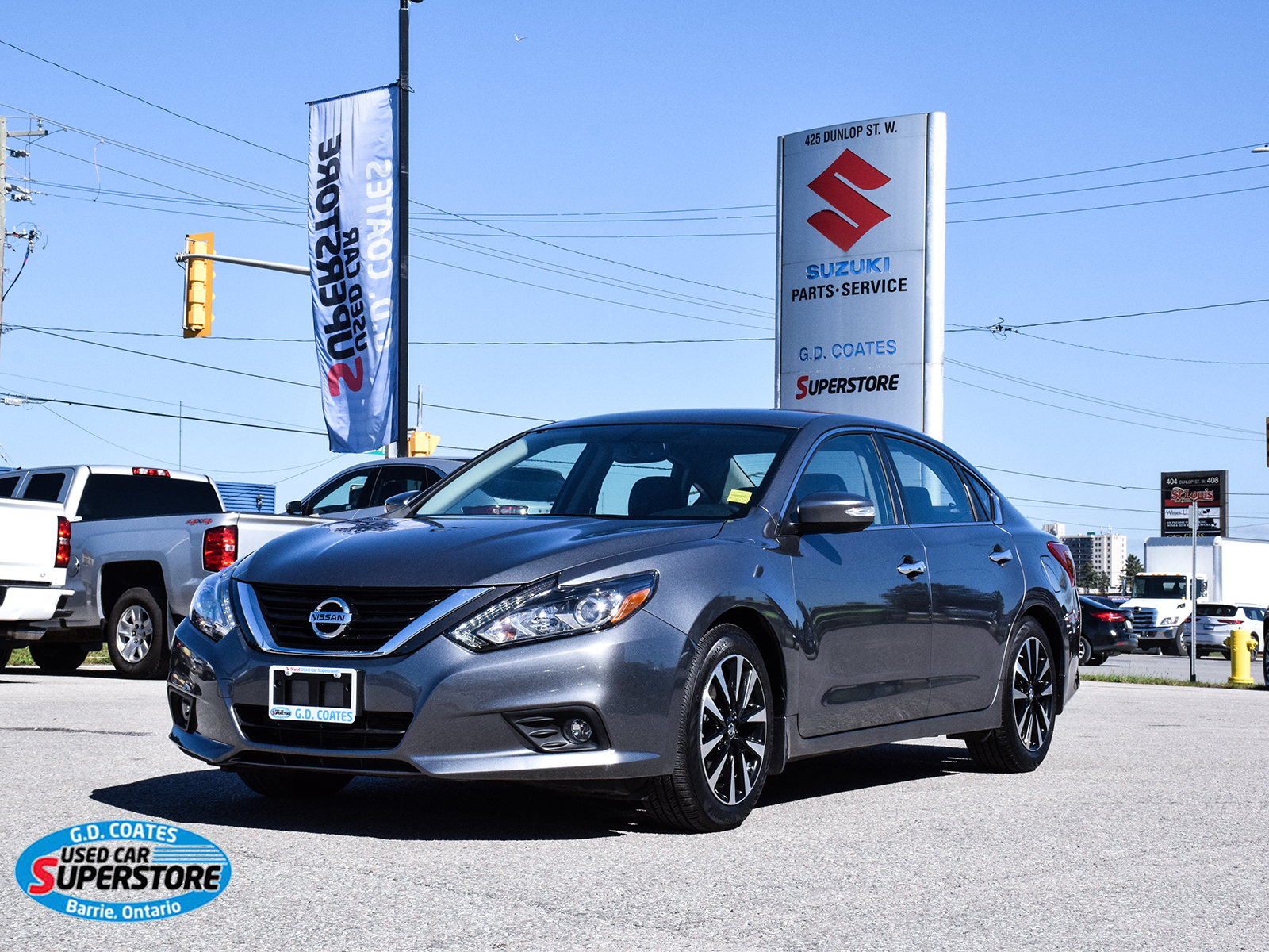 2018 Nissan Altima 2.5 SL Tech ~Nav ~Cam ~Bluetooth ~Leather ~Sunroof