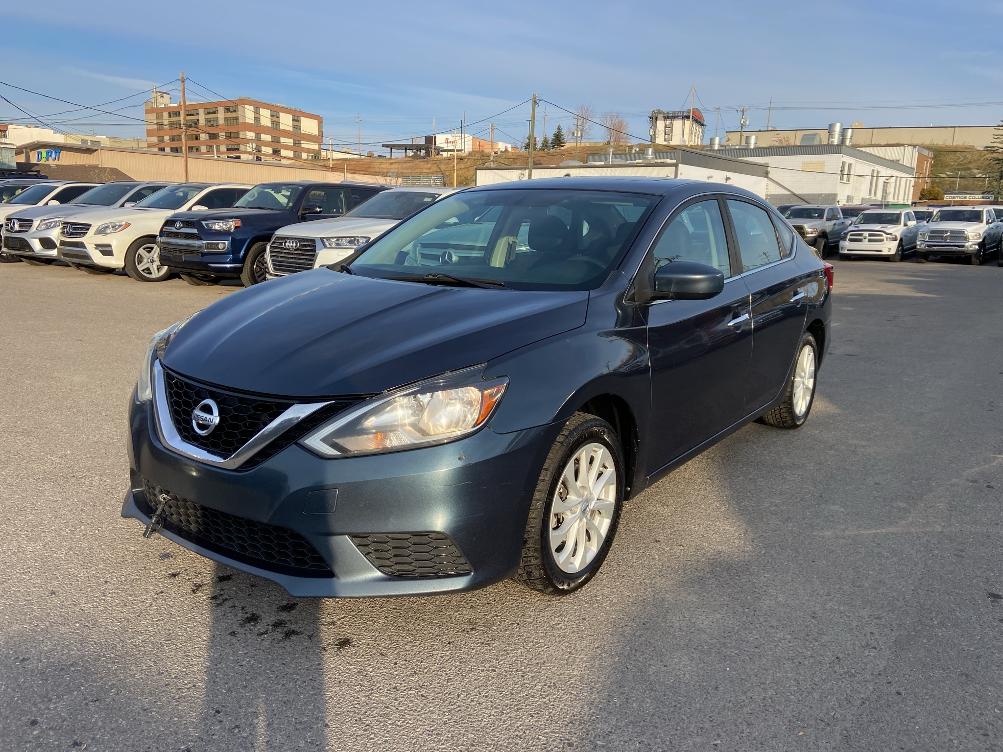 2017 Nissan Sentra SV SUNROOF HEATED SEATS BACK UP CAM 
