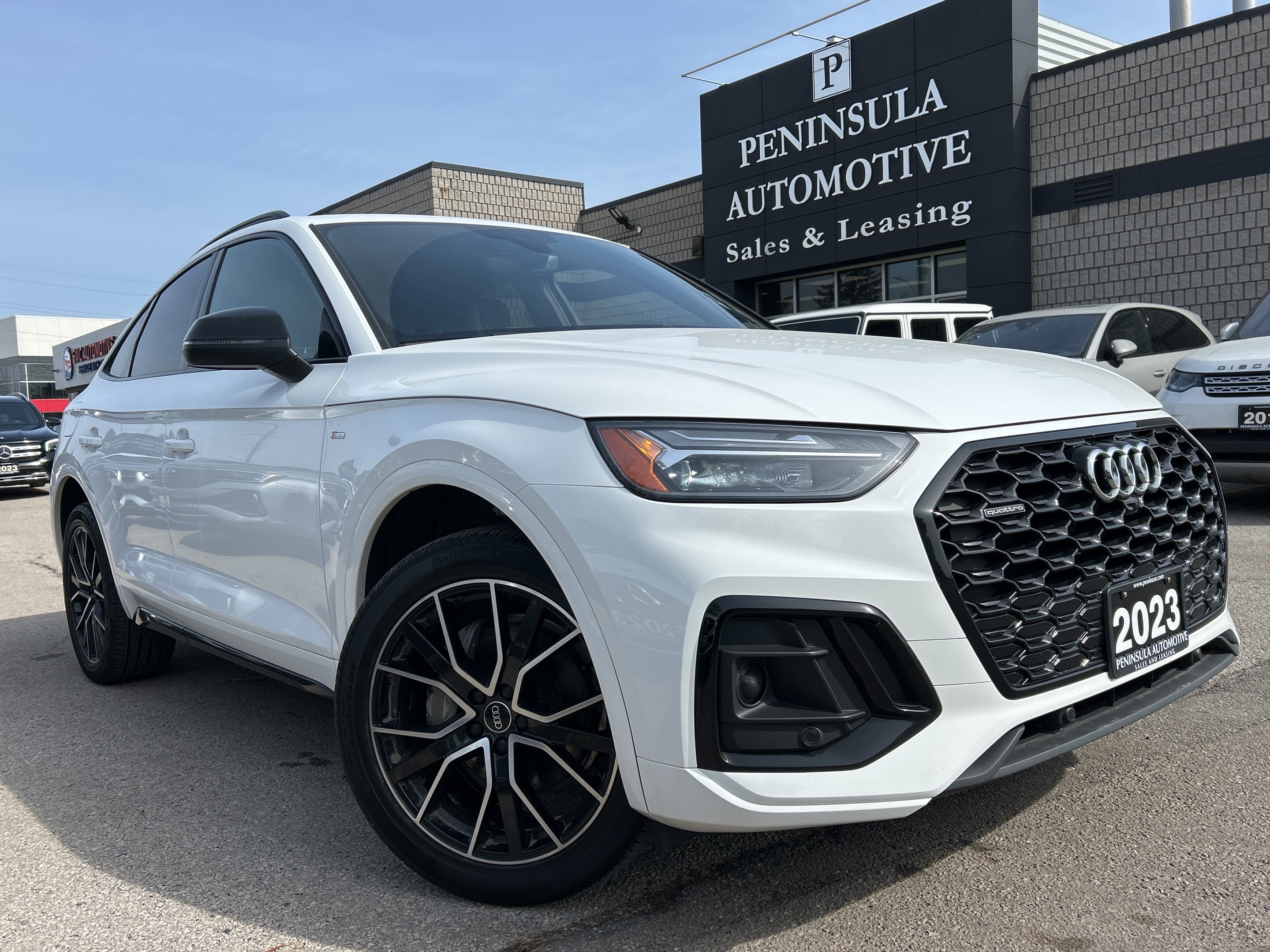 2023 Audi Q5 Sportback S-LINE, BLACK OPS, PANOROOF, CARPLAY, NAVI