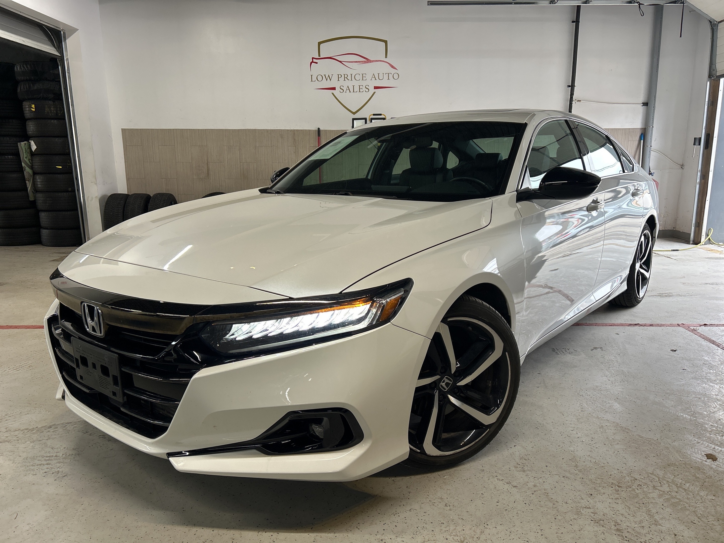 2021 Honda Accord Sedan SPORT*FWD*GAS-SAVER*SUNROOF*CARPLAY*ADAP-CRUISE*