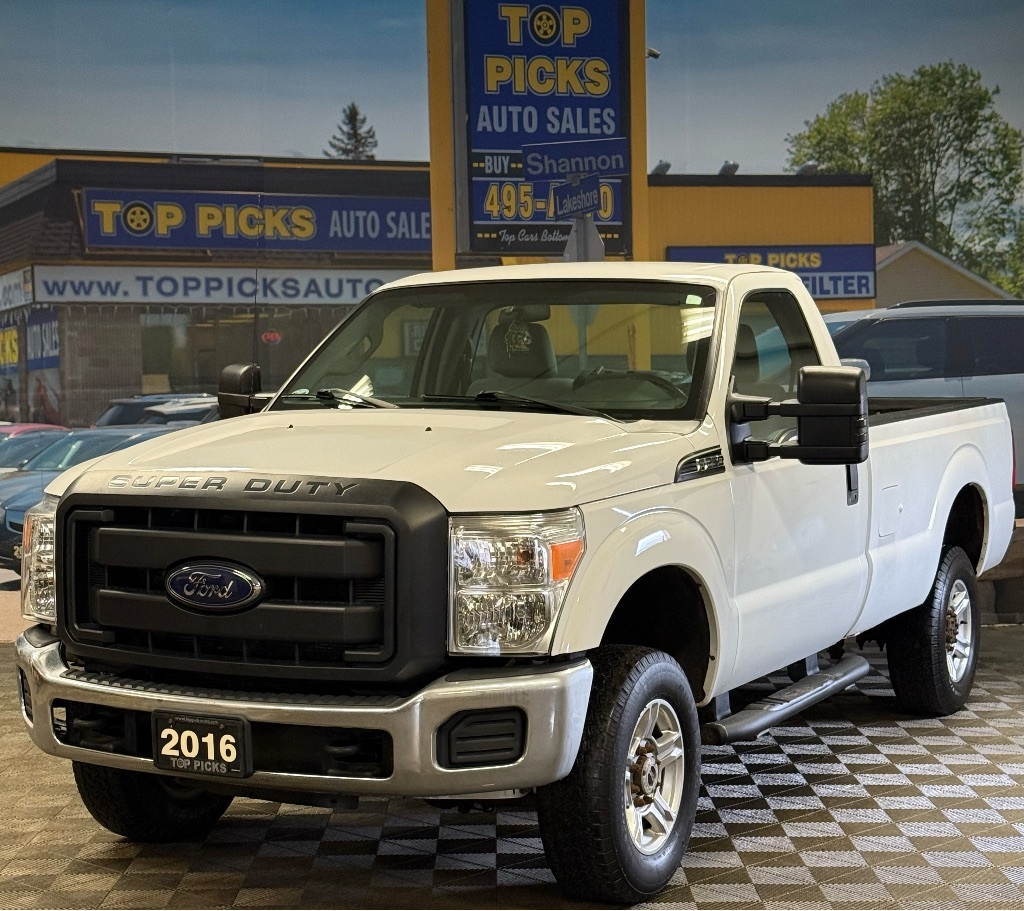 2016 Ford F-250 Reg Cab, 4x4, Low Mileage, Accident Free!