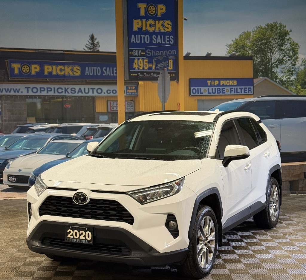 2020 Toyota RAV4 AWD, Fully Loaded, Leather, Sunroof, One Owner!!
