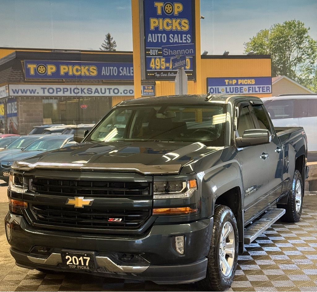 2017 Chevrolet Silverado 1500 Z71, Only 72,000 Kms, Accident Free & Certified!