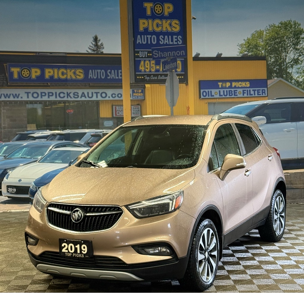 2019 Buick Encore Essence, AWD, Leather, One Owner, Accident Free!