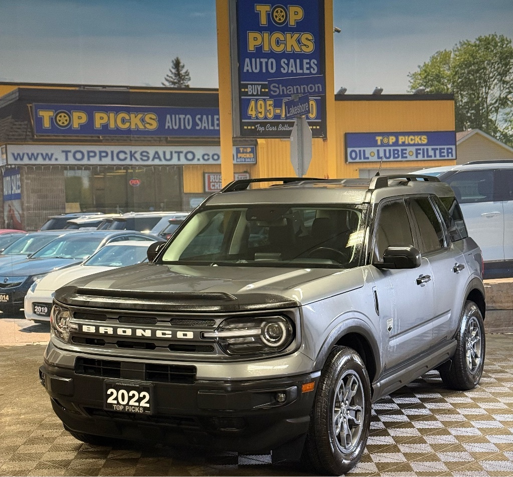 2022 Ford Bronco Sport Big Bend, 4x4, Adaptive Cruise, Accident Free!