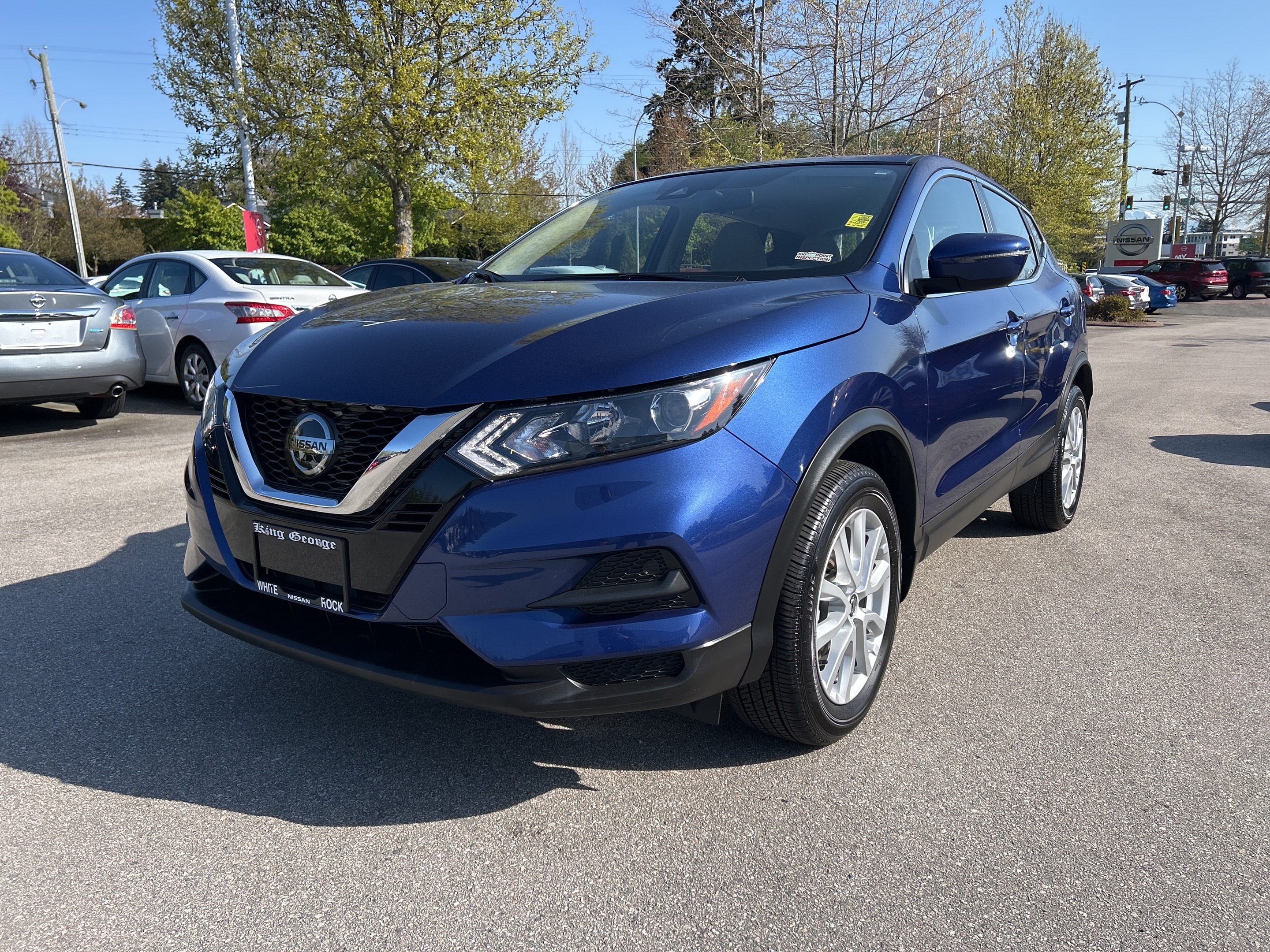 Blue 2023 Nissan Qashqai S AWD SUV / Crossover Continuously Variable Transmission