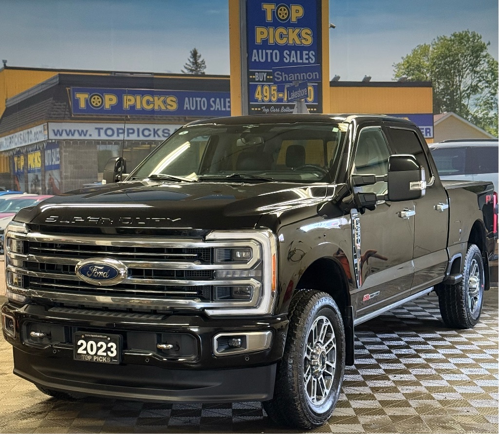 2023 Ford F-250 Limited, Diesel, One Owner, Accident Free!