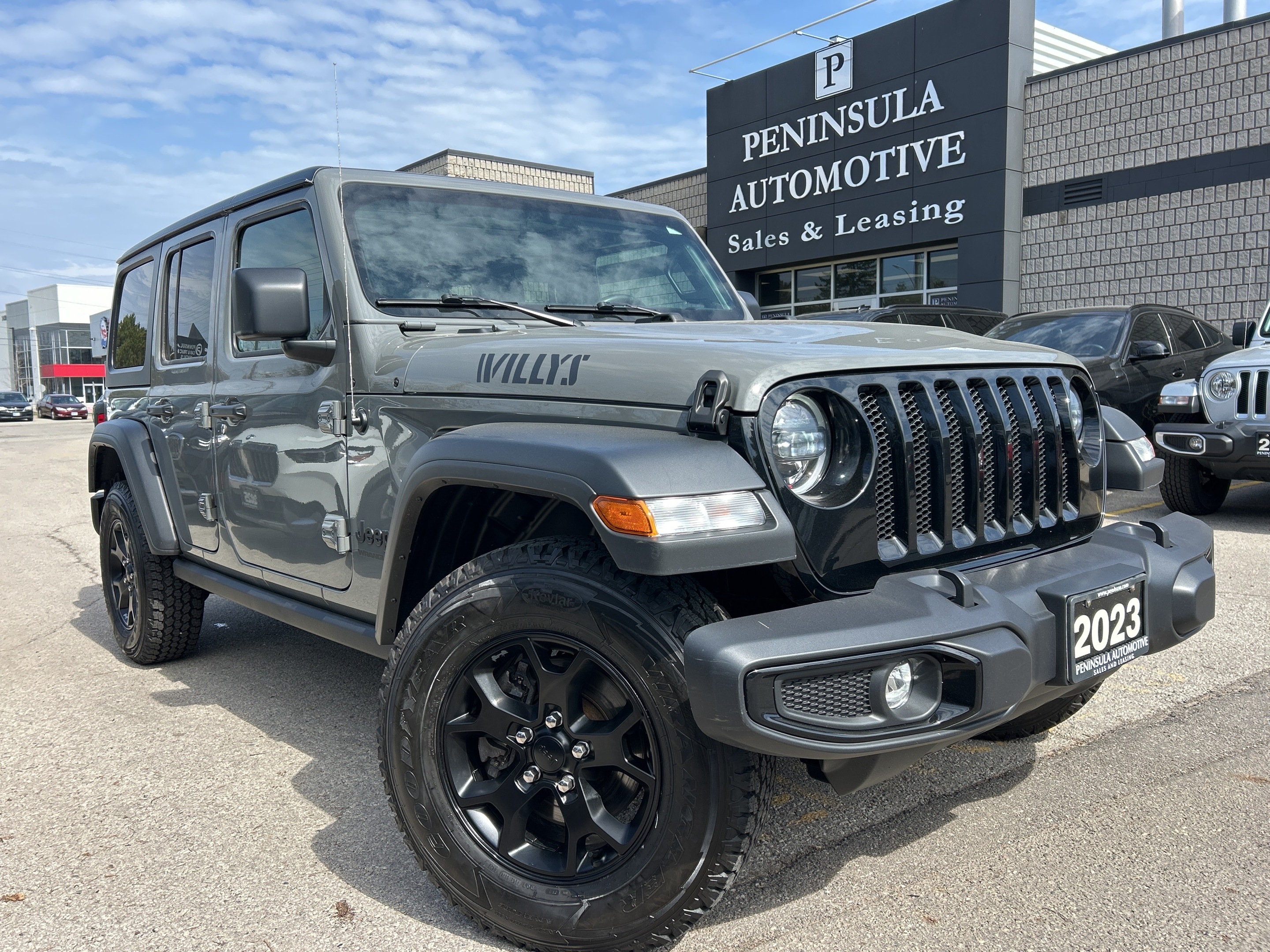 2023 Jeep Wrangler WILLYS,HEATD SEATS/WHL,V6,CARPLAY,ANDROID AUTO
