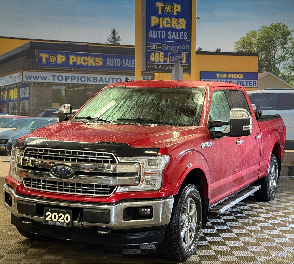 2020 Ford F-150 Only 48,000 Kms, One Owner, Accident Free!!