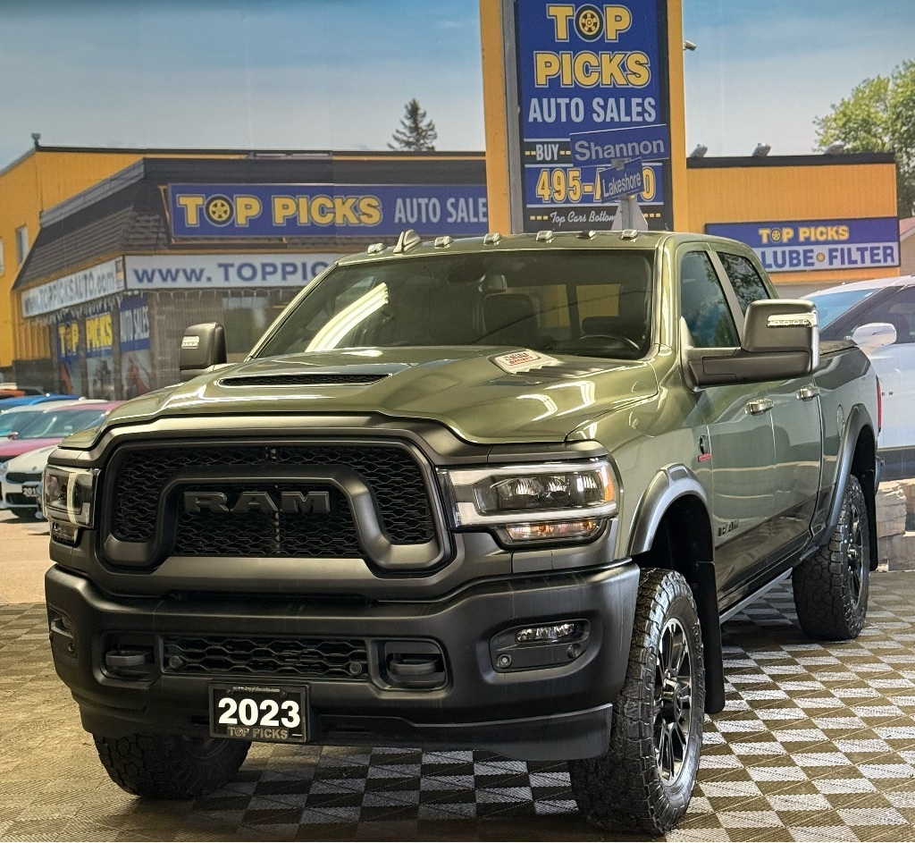 2023 Ram 2500 Rebel, Diesel, Fully Loaded, One Owner, Low Kms!