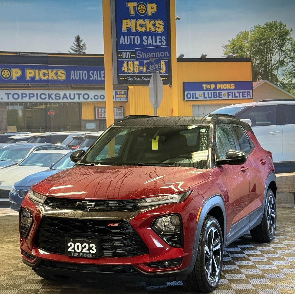 2023 Chevrolet TrailBlazer RS, AWD, One Owner, Accident Free, Only 13,000 Kms