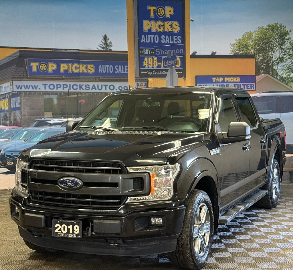 2019 Ford F-150 XLT Sport, 302A, Low Mileage, Accident Free!
