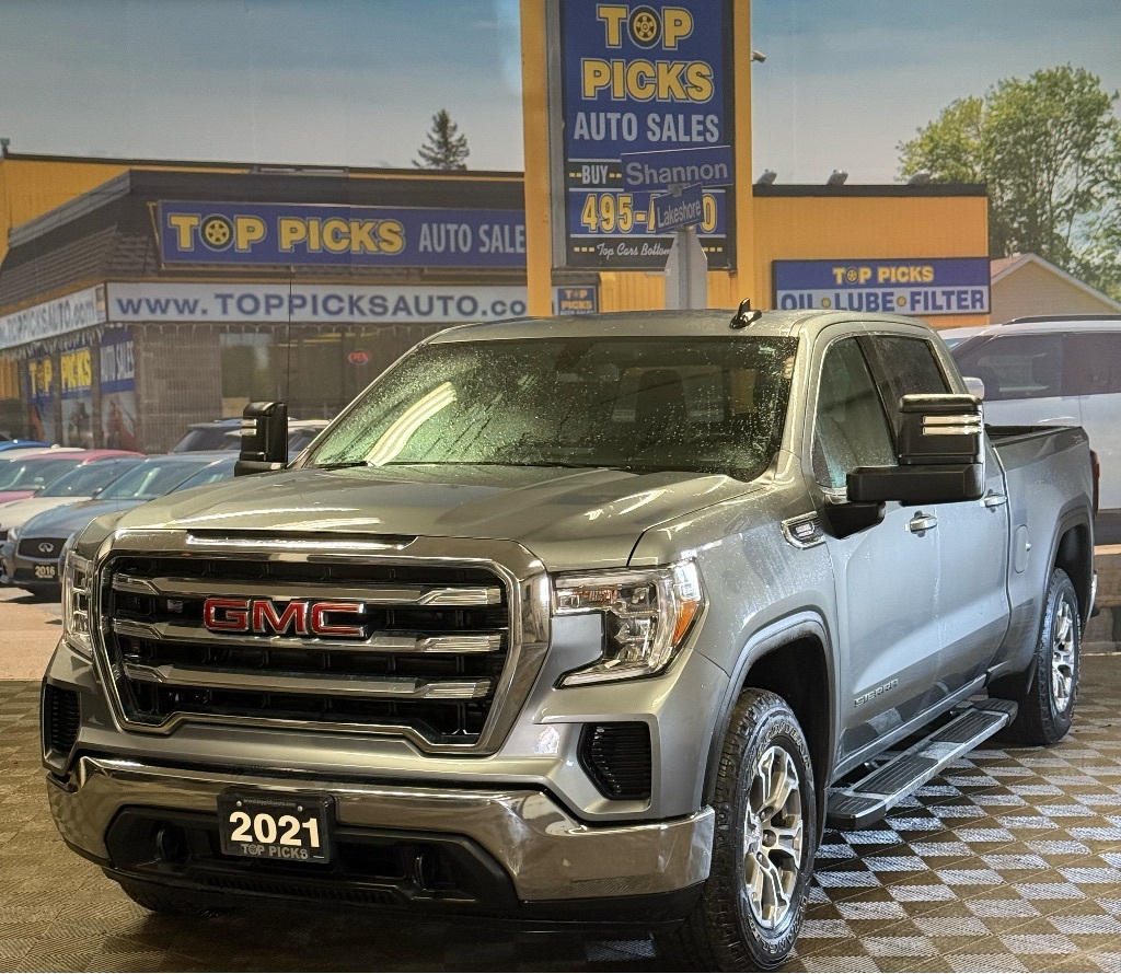2021 GMC Sierra 1500 SLE, 3.0 Liter Diesel, X31 Package, Certified!