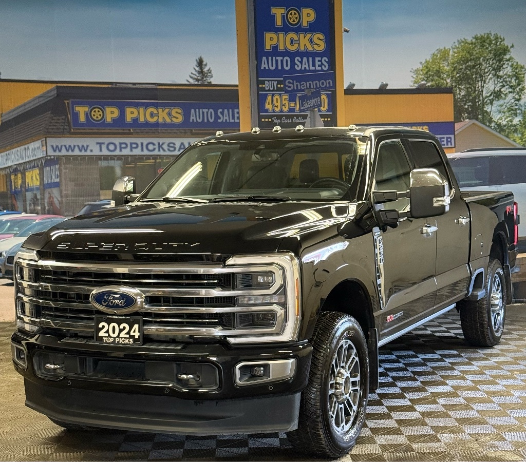 2024 Ford F-250 Limited, Diesel, Accident Free, Only 4,000 Kms!