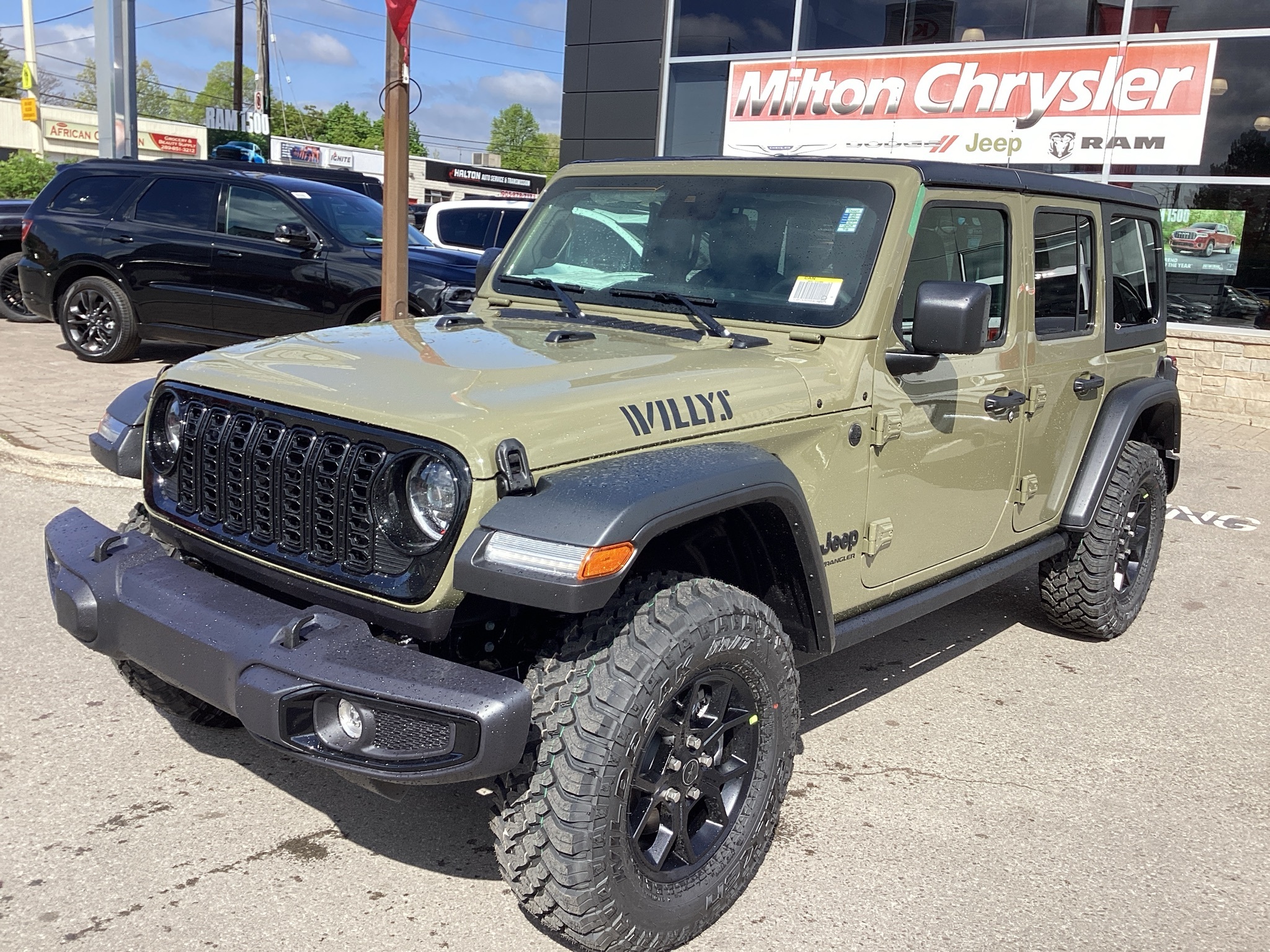2025 Jeep Wrangler WILLYS 4DR, V6, AUTO, HARD TOP, SAFETY/CONV GRP