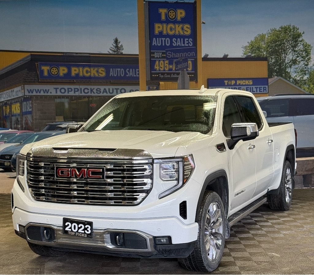 2023 GMC Sierra 1500 Denali, 6.2 Liter, Tech Package, Sunroof, 22's!