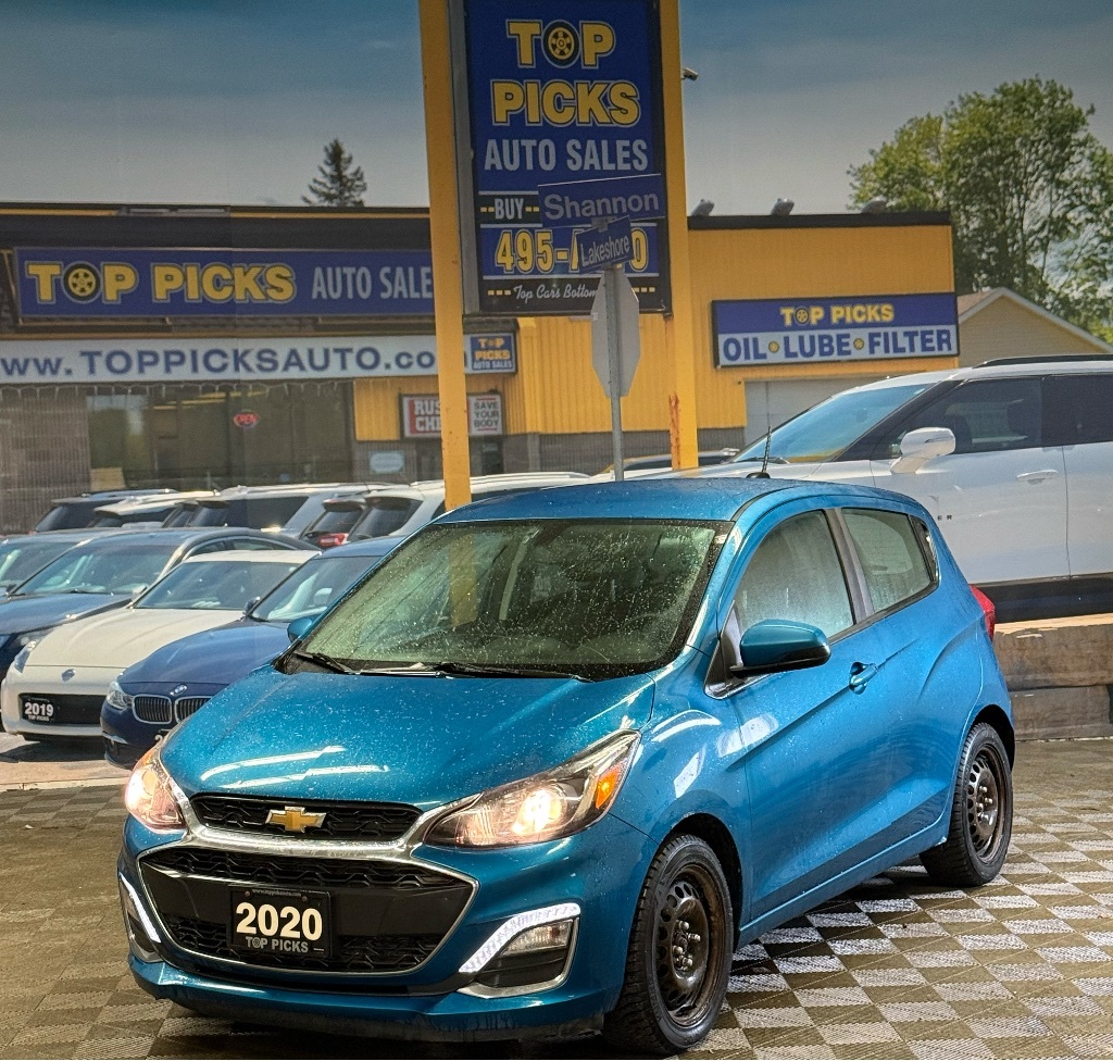 2020 Chevrolet Spark LT, Hatch Back, Low Kms, One Owner, Accident Free!