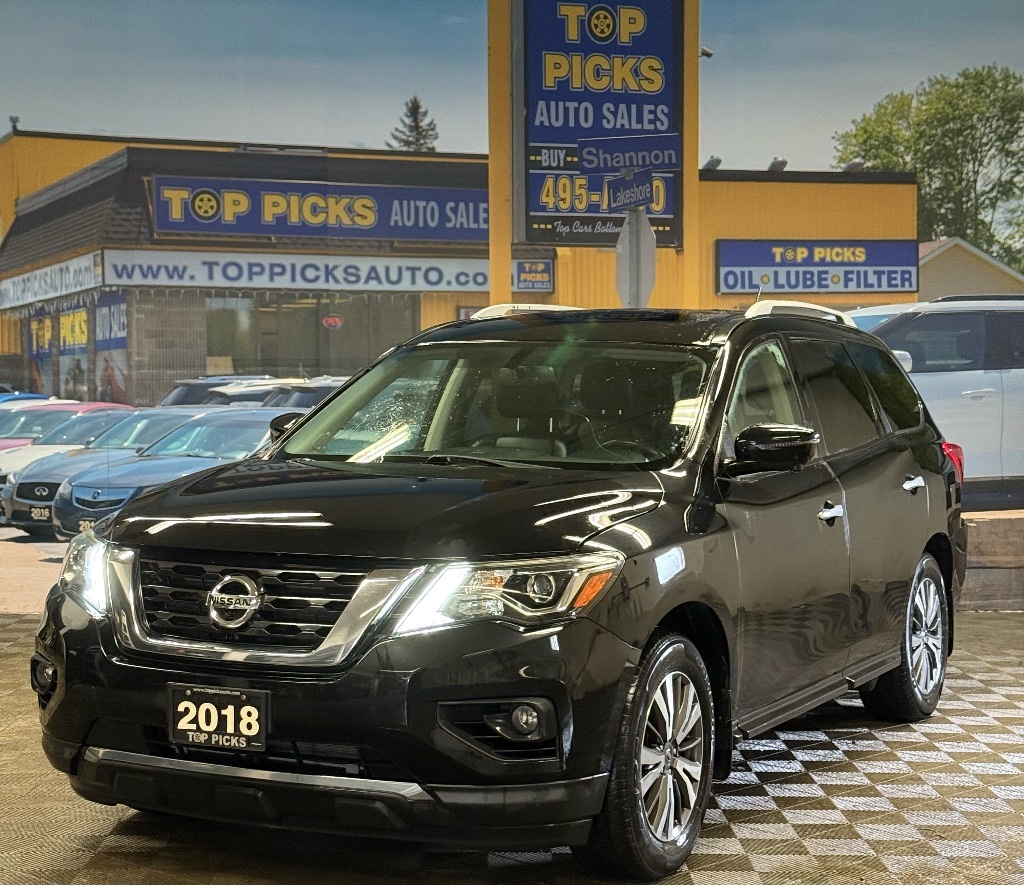 2018 Nissan Pathfinder SL Premium, Fully Loaded, 7 Pass, Accident Free!