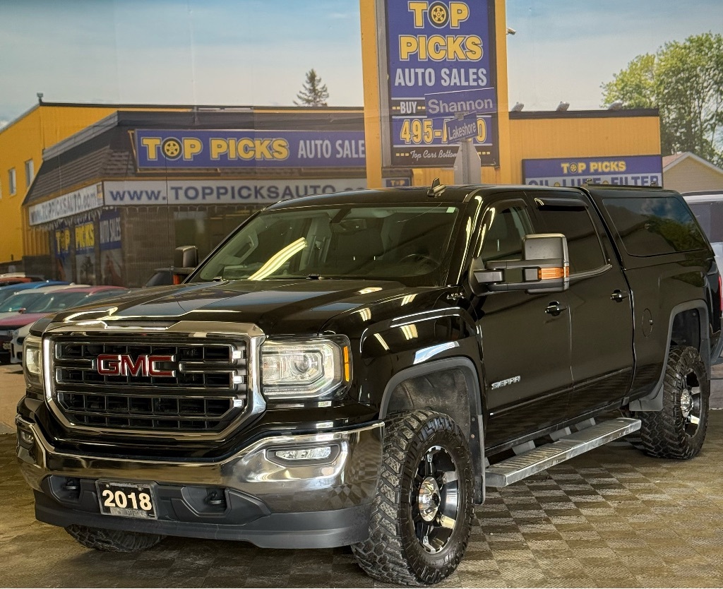 2018 GMC Sierra 1500 SLE, Crew Cab, V8, Power Seat, Heated Seats & More