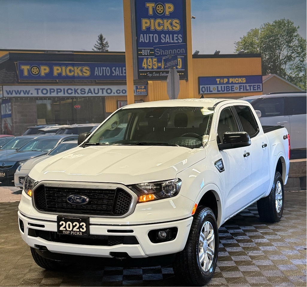 2023 Ford Ranger XLT, 4x4, Remote Start, Accident Free & Certified!