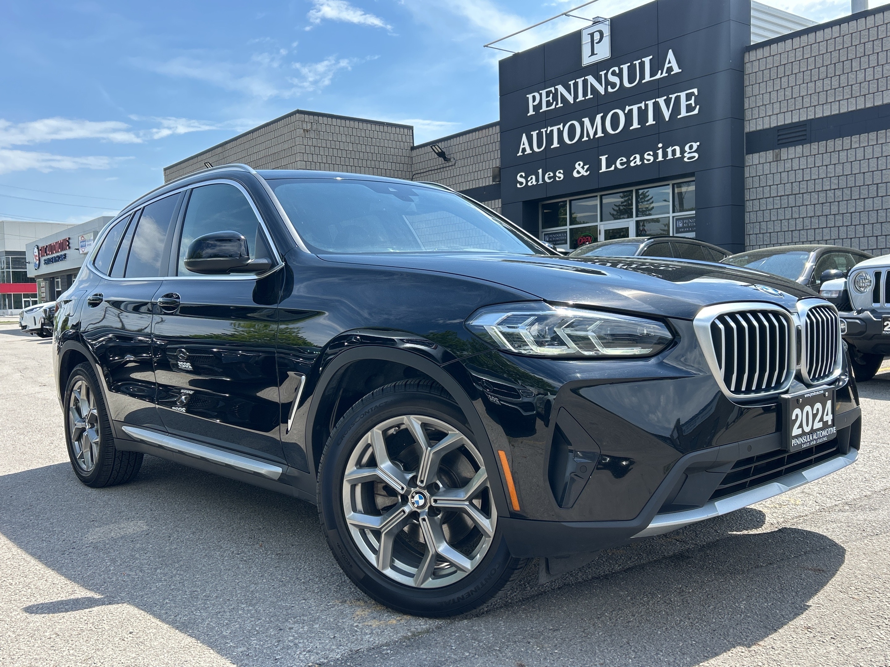 2024 BMW X3 AMBIENT LIGHT,PANOROOF, CARPLAY,NAVI,NEW TIRES