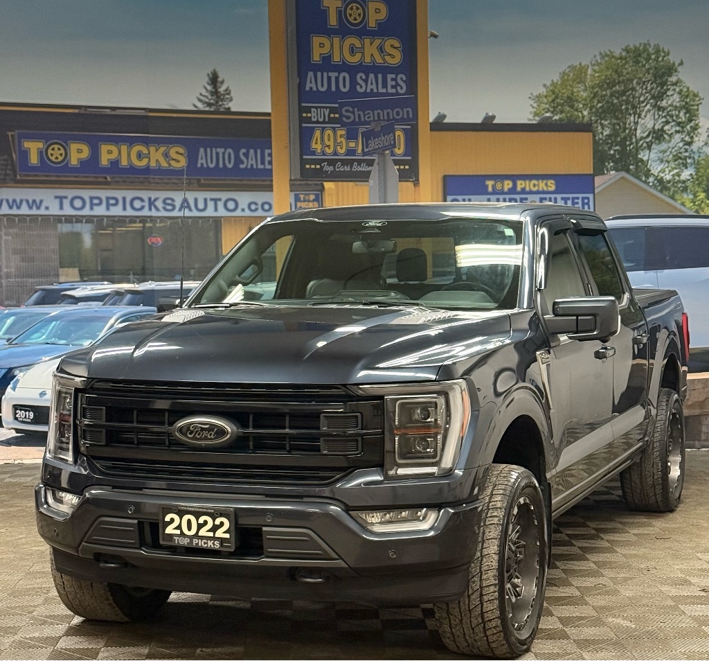 2022 Ford F-150 Platinum, 3.5 Liter, Accident Free & Certified!