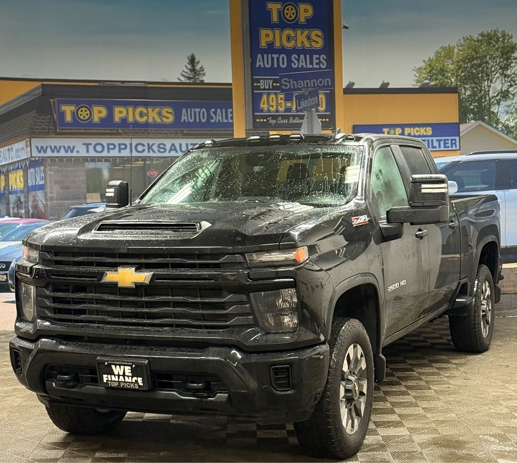 2024 Chevrolet SILVERADO 2500HD 2500 Custom, Accident Free & Certified!