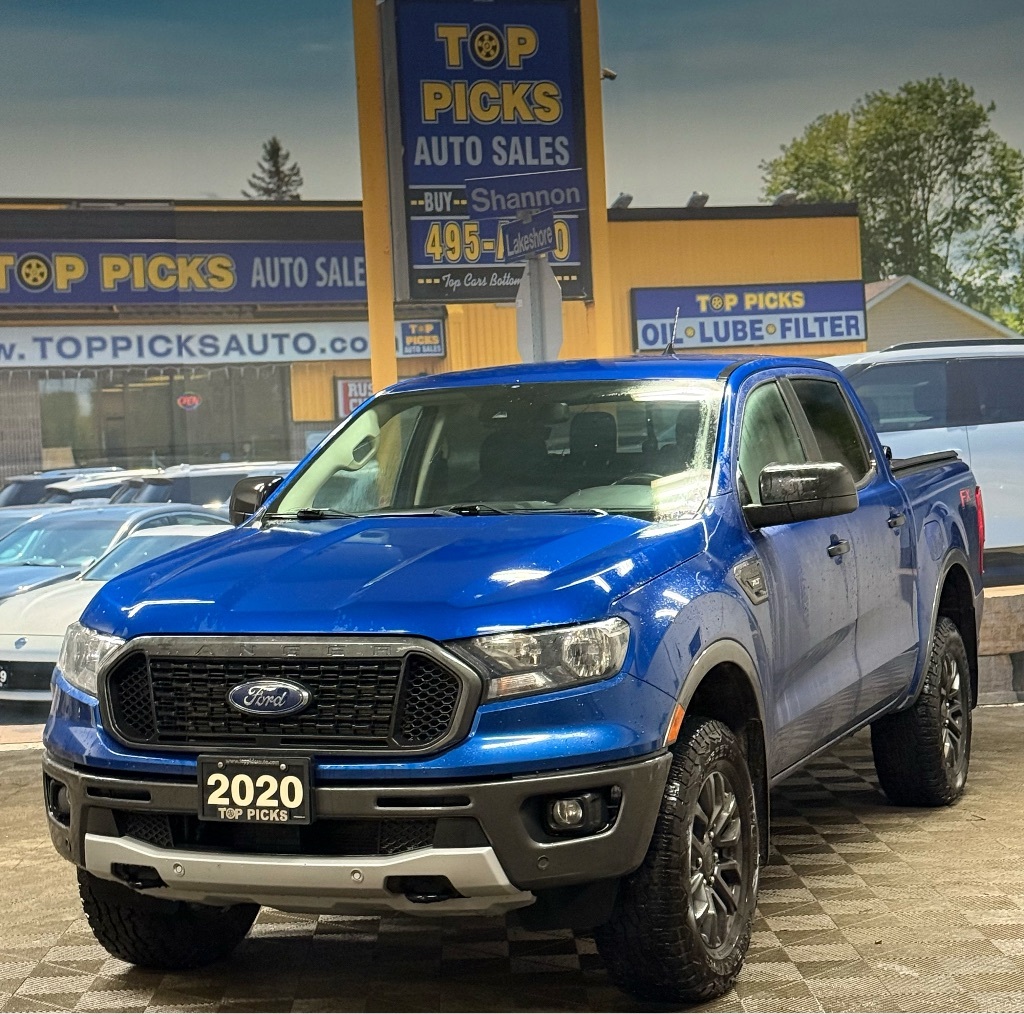 2020 Ford Ranger XLT Sport, Tech Package, 302A, Accident Free!
