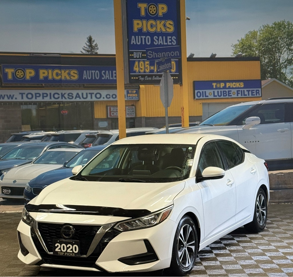 2020 Nissan Sentra SV, One Owner, Only 52,000 Kms & Certified!