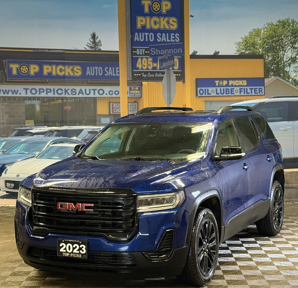 2023 GMC Acadia Elevation, AWD, Sunroof, Accident Free & Certified