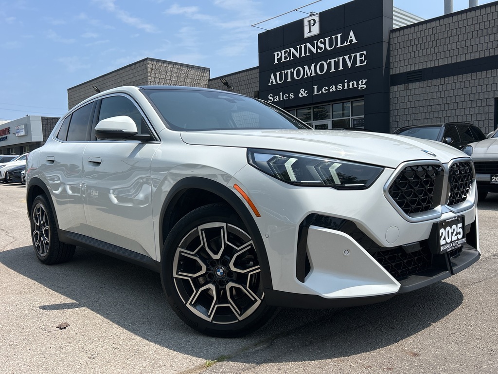 2025 BMW X2 PANOROOF,CARPLAY,ANDROID AUTO, REMOTE STARTER
