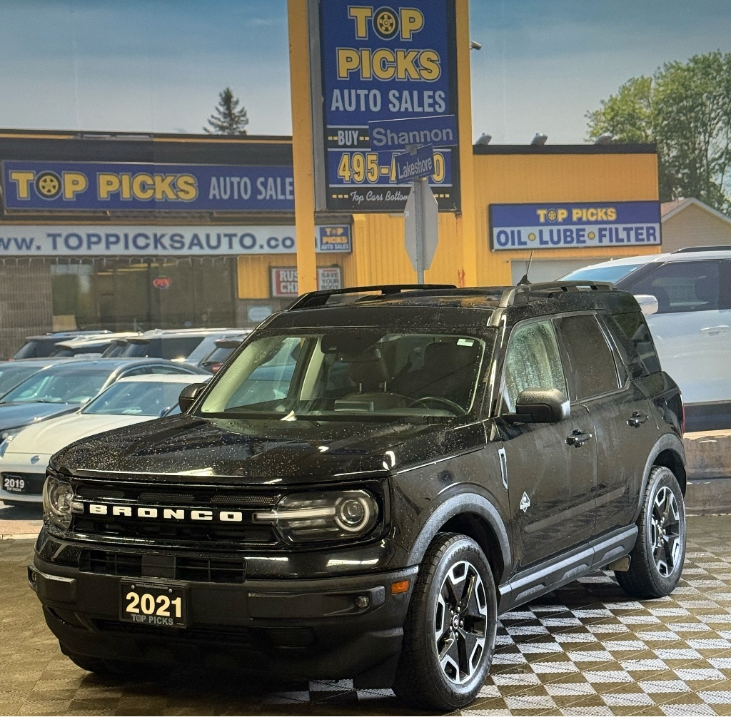 2021 Ford Bronco Sport Outer Banks Package, Sunroof, Class II Trailer Tow