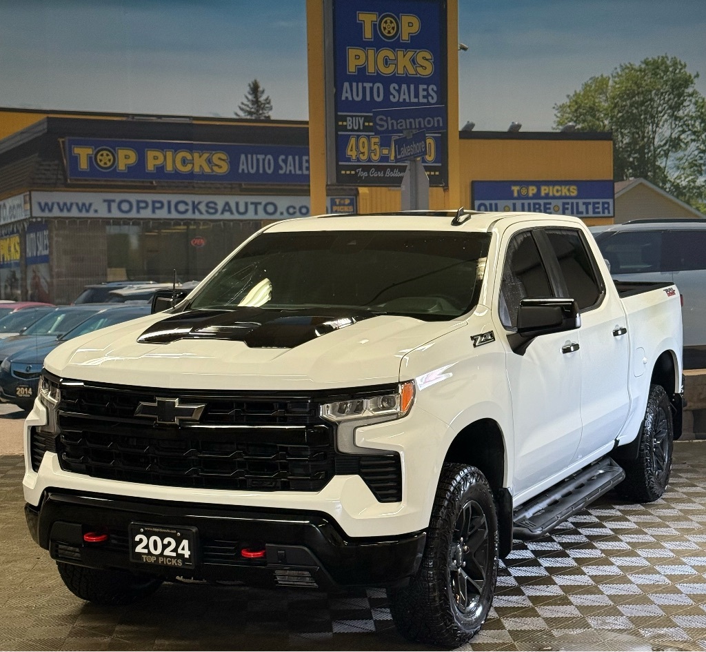 2024 Chevrolet 1500 Trail Boss, Diesel, Sunroof, One Owner, Low Kms!
