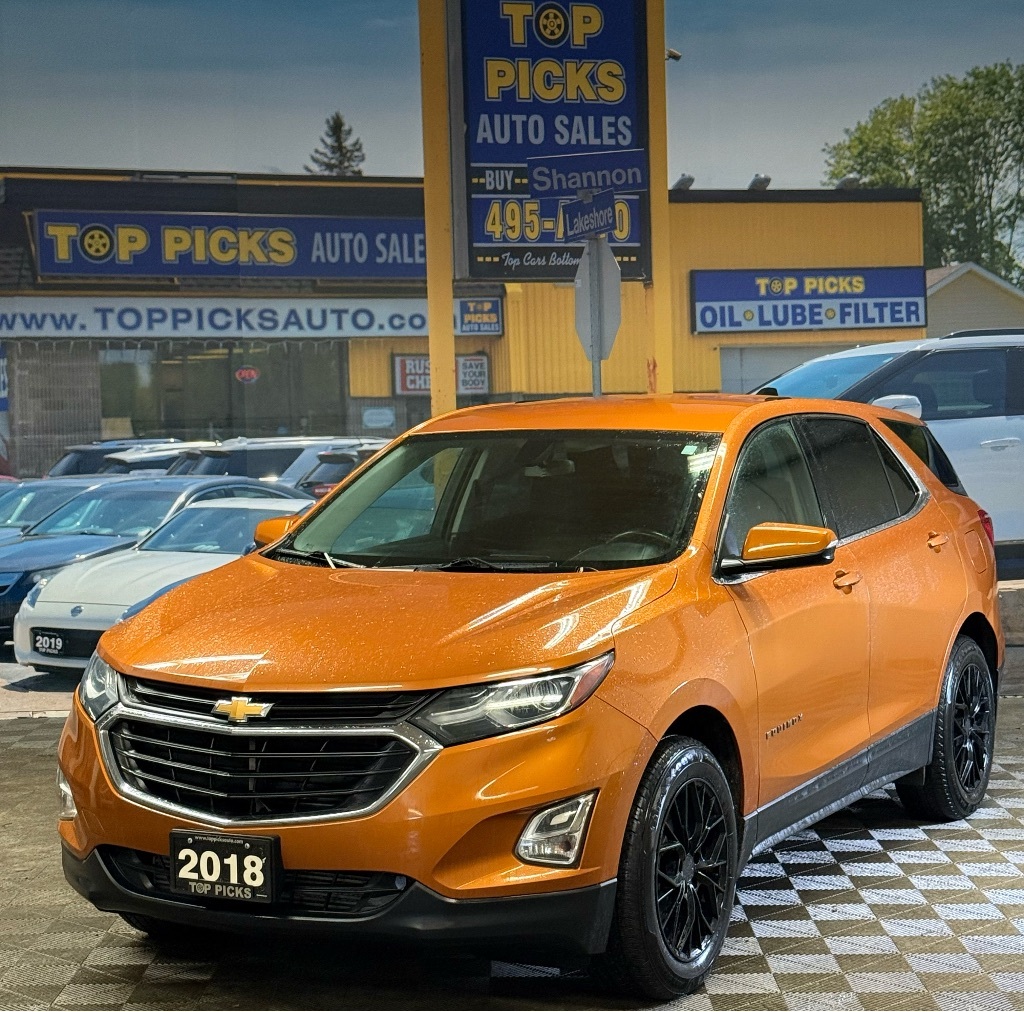 2018 Chevrolet Equinox LT AWD, Only 94,000 Kms, Accident Free & Certified