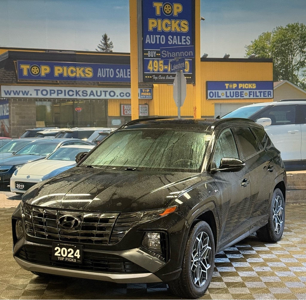 2024 Hyundai Tucson Hybrid N-Line, AWD, Panoramic Sunroof, Adaptive Cruise!