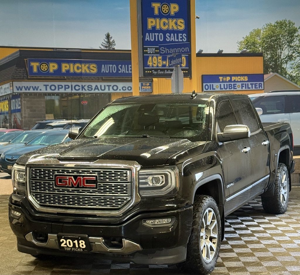 2018 GMC Sierra 1500 Denali, 4x4, V8, Accident Free & Certified!