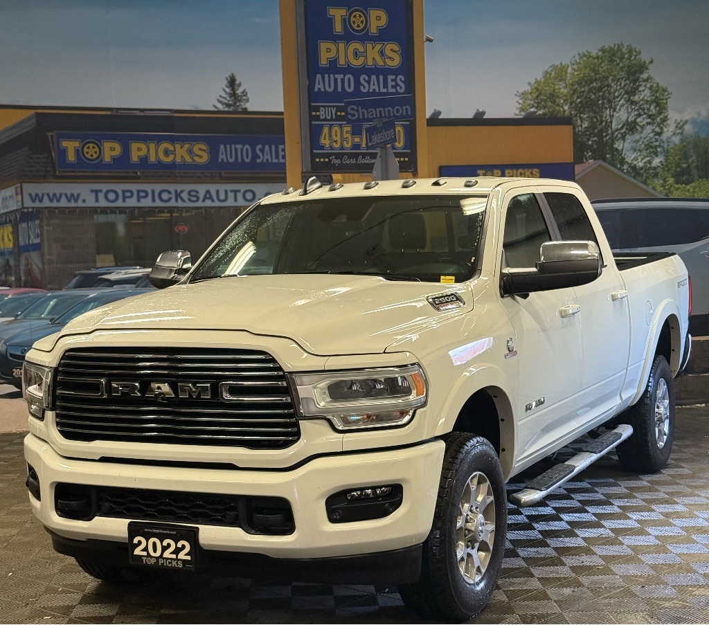 2022 Ram 2500 Laramie Sport, Diesel, Towing Tech, Accident Free!