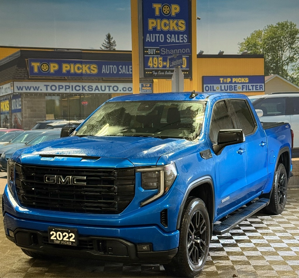2022 GMC Sierra 1500 Elevation, Black Package, One Owner...GREAT PRICE!