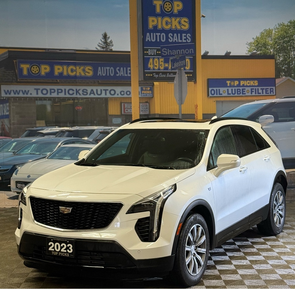 2023 Cadillac XT4 Sport, AWD, One Owner, Accident Free, Low Kms!