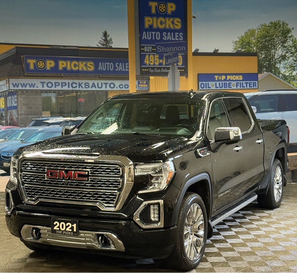 2021 GMC Sierra 1500 Denali Ultimate, Fully Loaded, 6.2 Liter, Low Kms!