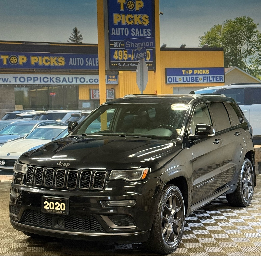 2020 Jeep Grand Cherokee Limited X, Fully Loaded, One Owner, Accident Free!