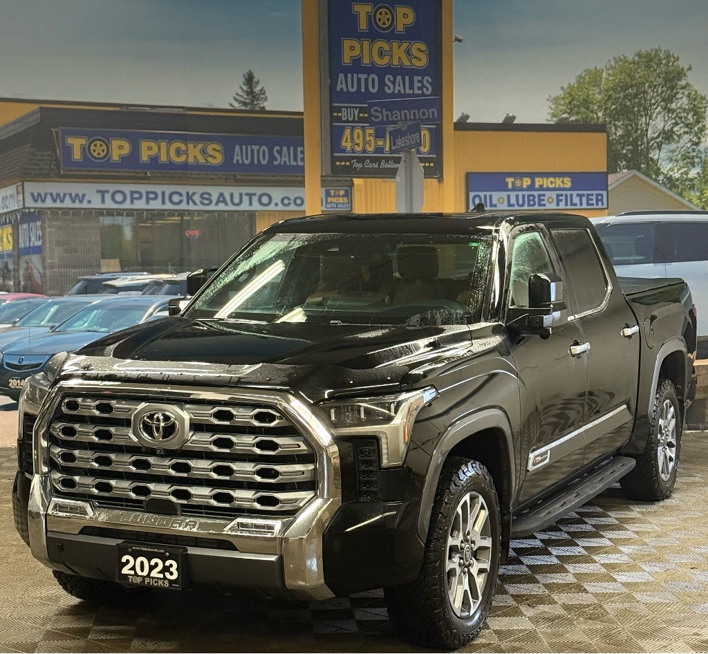 2023 Toyota Tundra 1794 Edition, One Owner, Accident Free & Certified