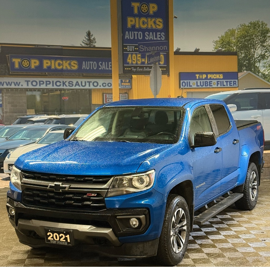 2021 Chevrolet Colorado Z71, One Owner, Low Kms, Accident Free & Certifed!