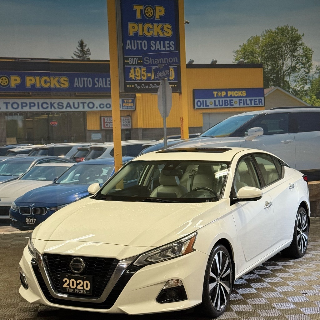 2020 Nissan Altima Platinum, AWD, Fully Loaded, Accident Free!!