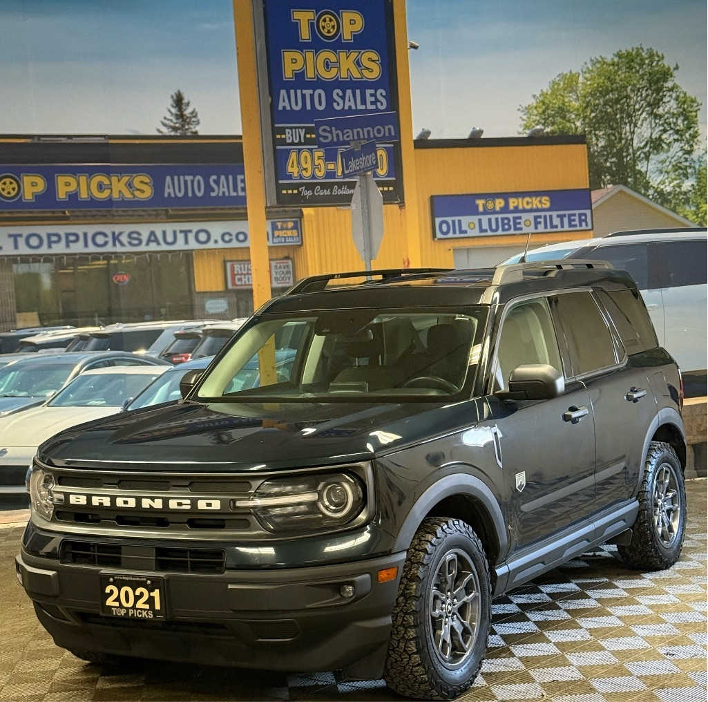 2021 Ford Bronco Sport Big Bend, Sunroof, 4x4, Accident Free & Certified!