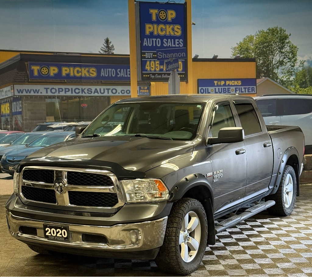 2020 Ram 1500 Classic SXT Plus, One Owner, Accident Free & Low Kms!
