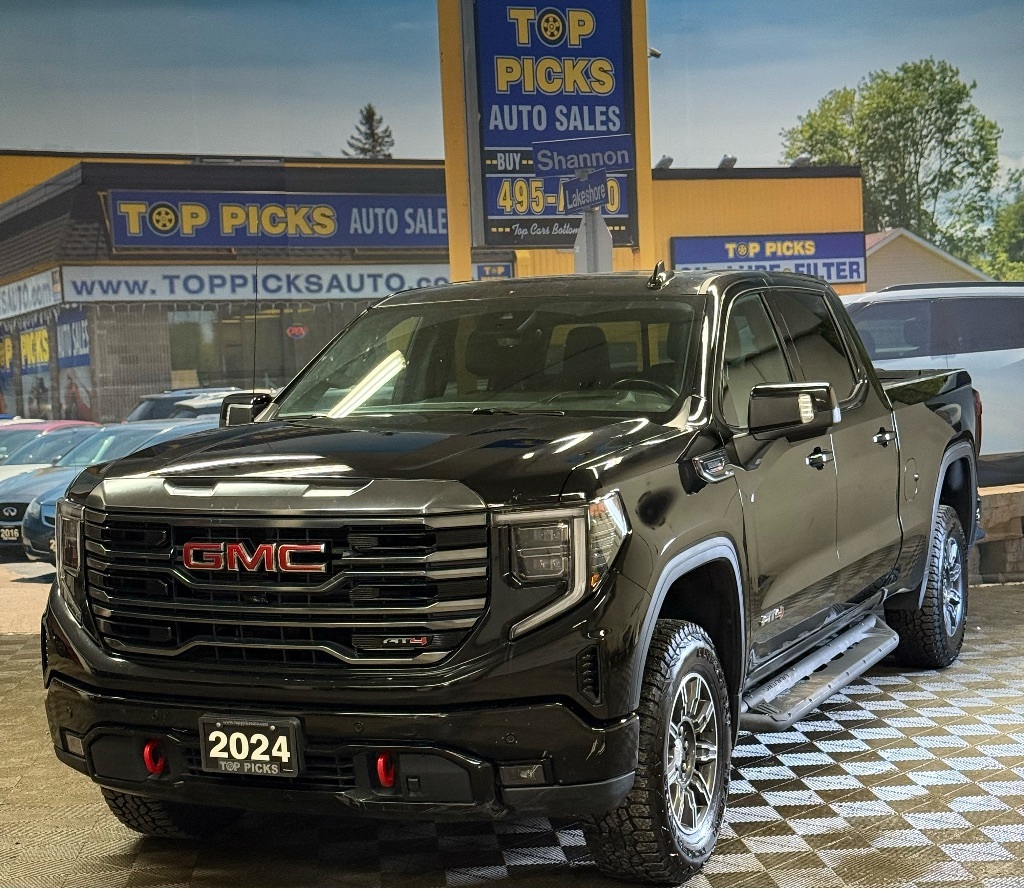 2024 GMC Sierra 1500 AT4, Fully Loaded, 3.0 Liter Diesel, One Owner!