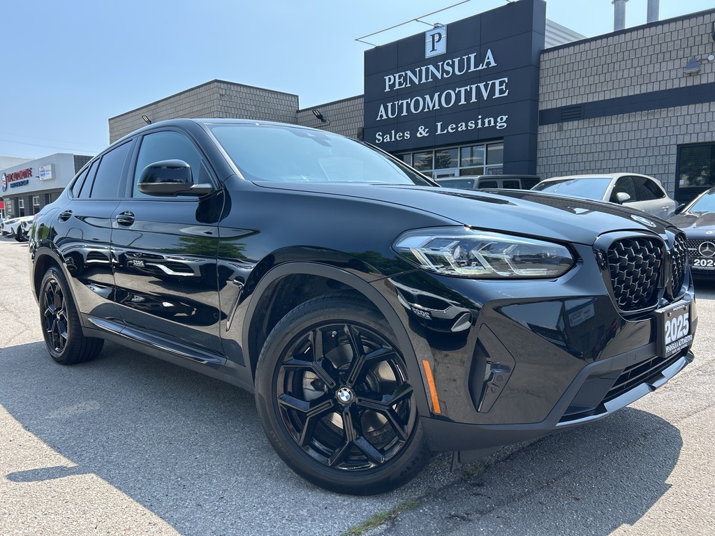 2025 BMW X4 AMBIENT LIGHT,HEADS UP DISPLAY,CARPLAY,NAVI