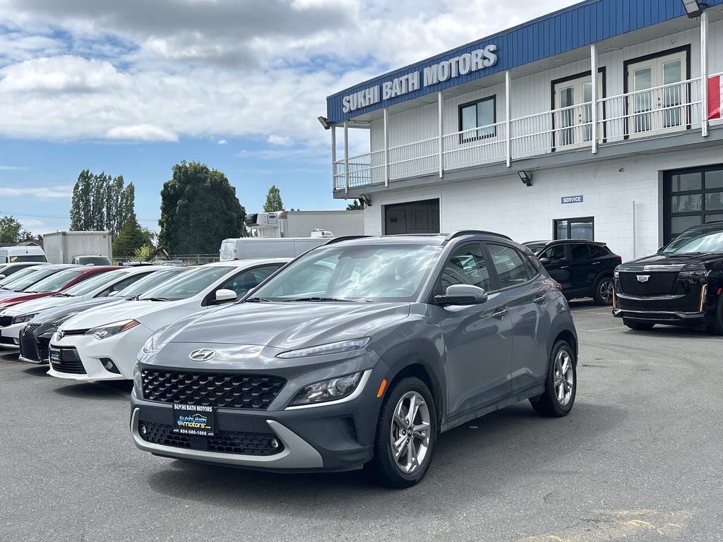 2022 Hyundai Kona 2.0L Preferred AWD + ALLOY + SUNROOF + LEATHER