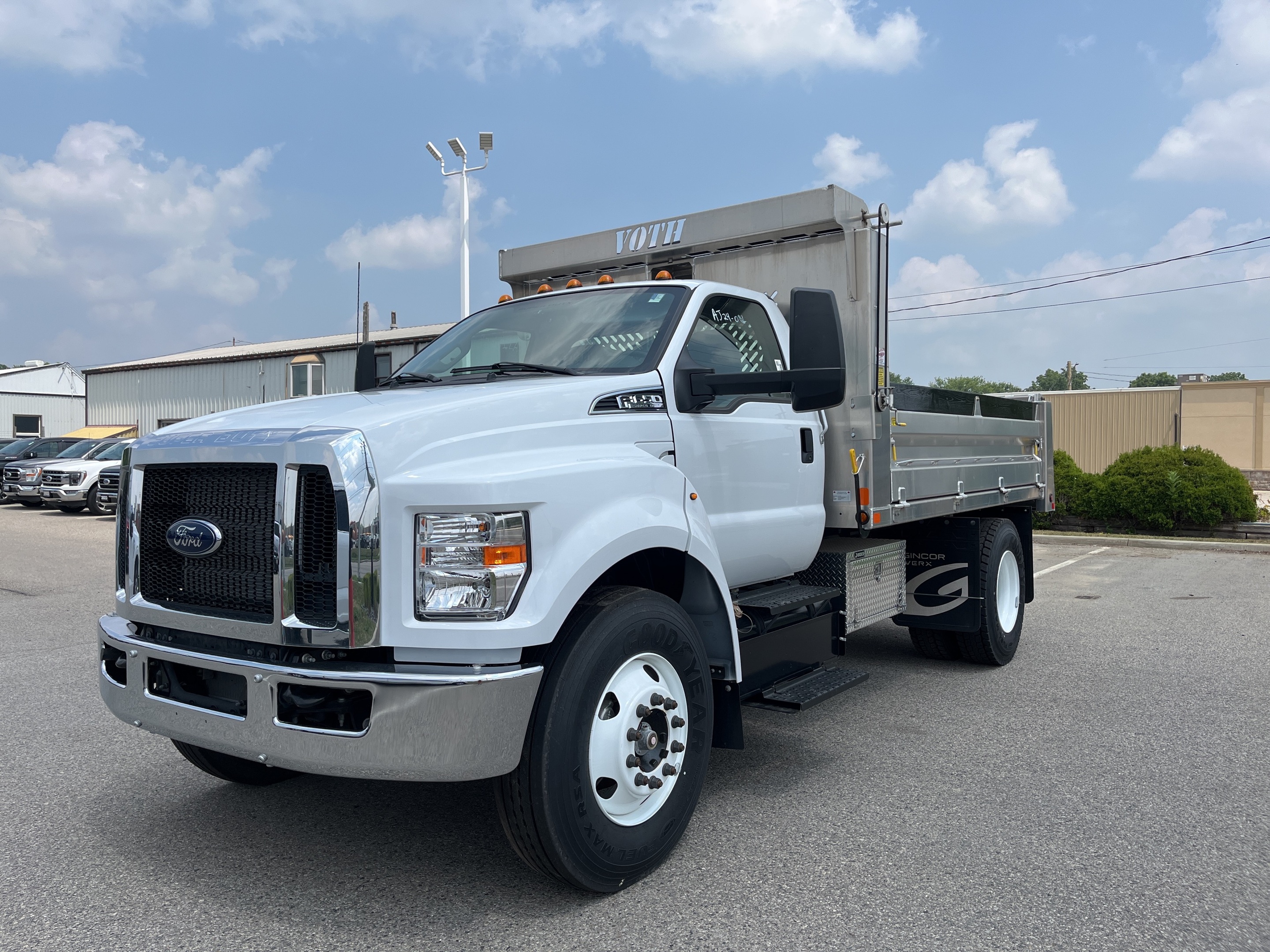 2025 Ford F-650 VOTH 13FT ALUMINUM DUMP